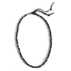 Brack grass & Metai & Turquoise Beads Code