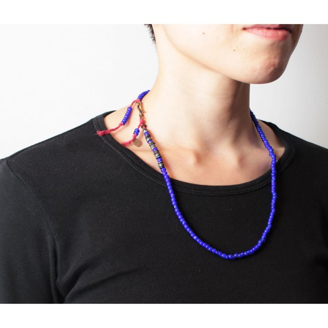 【12/24迄にお届け可】EVANGELION Hemp Cord & Beads Bracelet/Necklace - VIVIFY STORE