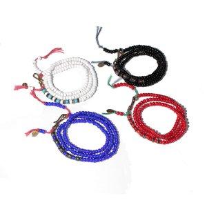 EVANGELION Hemp Cord & Beads Bracelet/Necklace