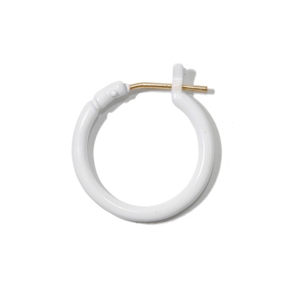 k18goldpost Color Hoop Pierce (L) - VIVIFY STORE