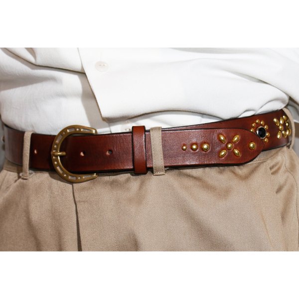 West Coast Cross Studs Belt - VIVIFY STORE