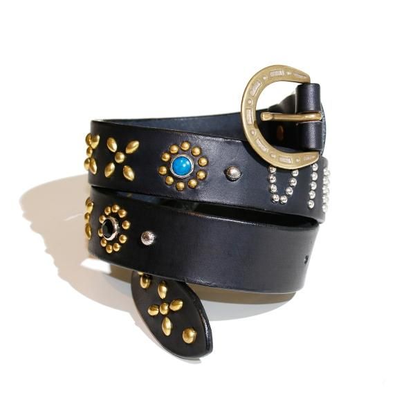 CAMPOMAGGI スタッズワイドブレスレット