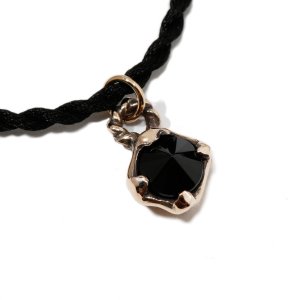 Spike Stone Necklace/k10/Silk code