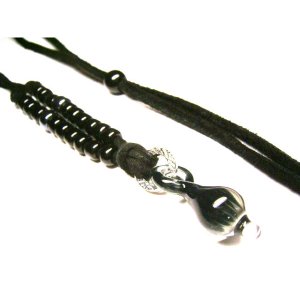 VIVIFY x TOPNOCH Dark FLavor Leather Necklace　matt