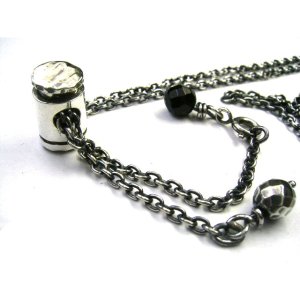 Refined Cord Stoper Chain Necklace