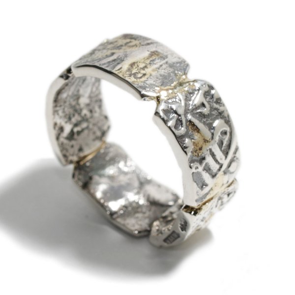 Ancient CutCoin Ring w/gold - VIVIFY STORE