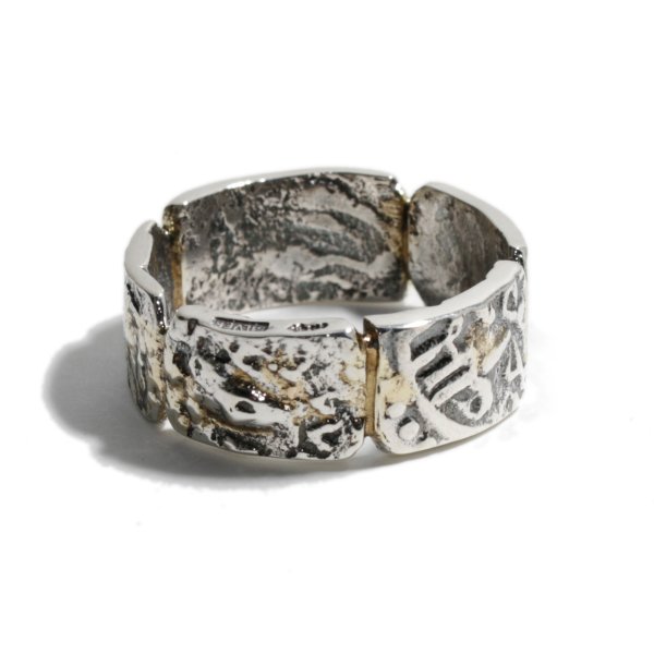 Ancient CutCoin Ring w/gold - VIVIFY STORE