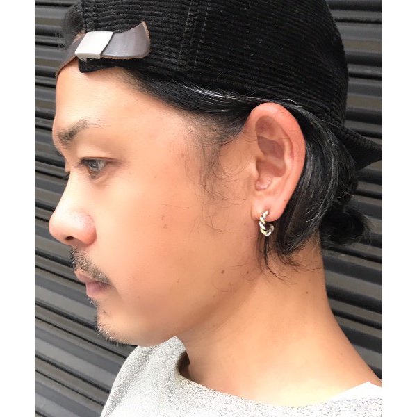 Twist Pierce(brass x silver) - VIVIFY STORE