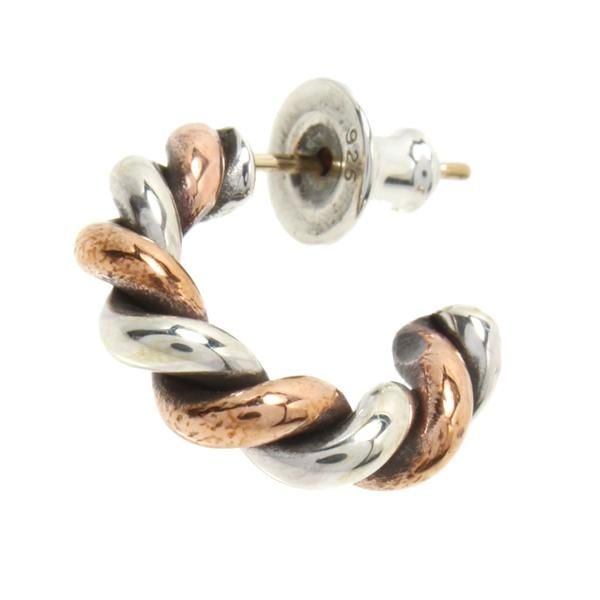 Twist Pierce(copper x silver) - VIVIFY STORE