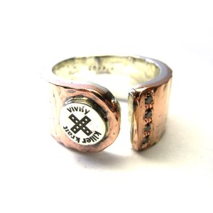 2tone Ring(copper,broad)