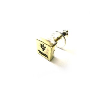 【6/20 価格改定】2tone Stamp Pierce(square,brass)