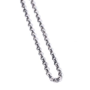 【6/20 価格改定】【すぐに発送】Half Round Chain Necklace