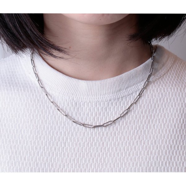 【すぐに発送】Rectangle Chain Necklace - VIVIFY STORE