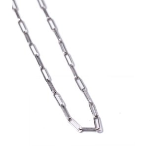 【1〜3営業以内で発送可】Rectangle Chain Necklace