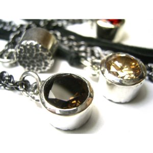 11mm Round Cut Stone Setting Necklace