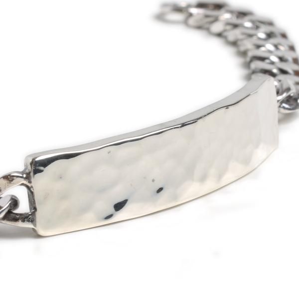 【VIVIFY】Back Hallmarks ID Bracelet Back Hallmarks ID Bracelet/ Mirror Finish - VIVIFY STORE