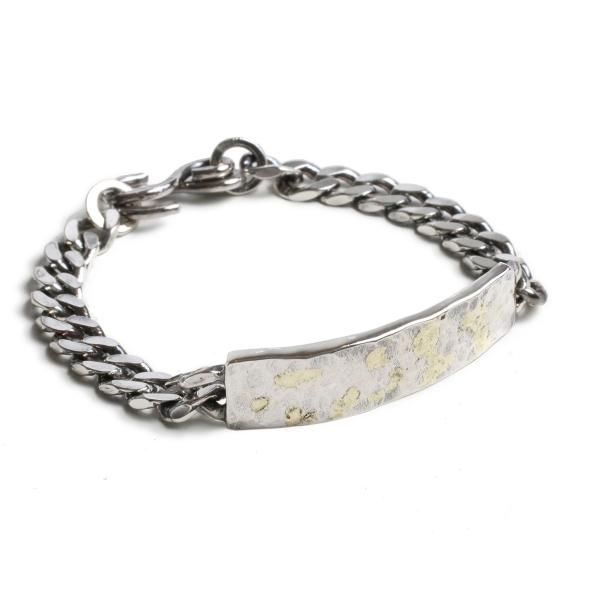 【VIVIFY】Back Hallmarks ID Bracelet Back Hallmarks ID Bracelet/Plain - VIVIFY STORE