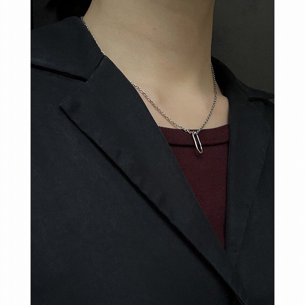 Hammered Rectangle Top Necklace - VIVIFY STORE