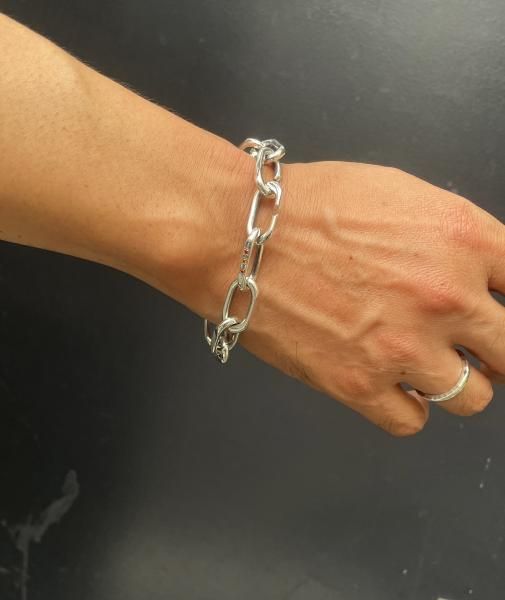 EVANGELION Some ways Heavy Chain Bracelet(EVA-01) (EVA-02) - VIVIFY STORE