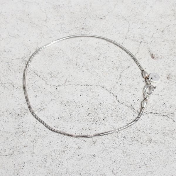 VIVIFY シルバーag925チェーンブレスレット Snake Chain Thin Bracelet - VIVIFY STORE