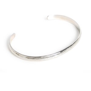 Back Hallmarks Bangle/Mirror finish/Round