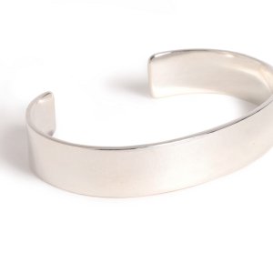 Back Hallmarks Bangle/Plain/12mm