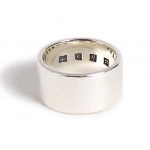 Back Hallmarks Ring/Plain/10mm