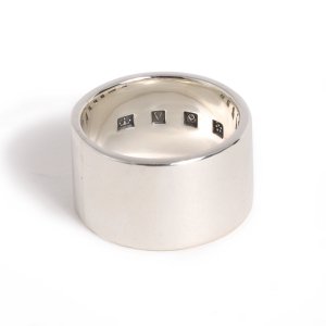 Back Hallmarks Ring/Plain/12mm