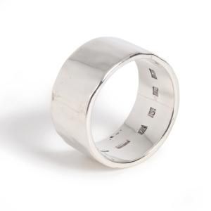 Back Hallmarks Ring/ Mirror finish /12mm