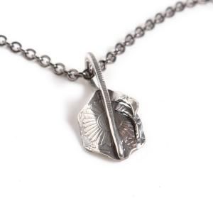 Phoenix 50 Sen Coin Feather Necklace
