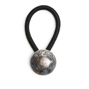 Phoenix 50 Sen Coin Concho w/gold