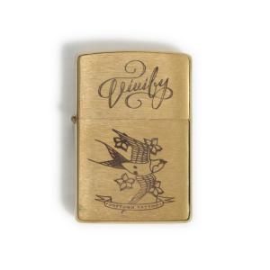 Swallow & Sakura Oil Lighter