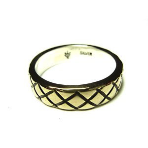 Brass&Sllver 2Tone Fence ring