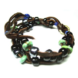 4th Leather Bracelet
