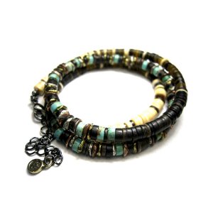 【6/20 価格改定】Shell&Turquoise Beads Code