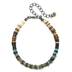 Shell&Turquoise Beads Bracelet