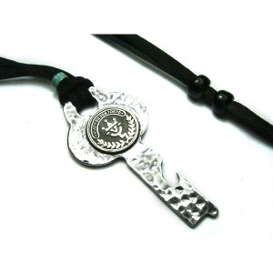 Flat Antique Key Necklace(L)