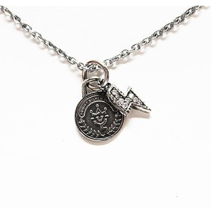 Lightning & Coin Necklaceクリアー
