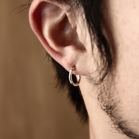 Hammered Hoop Pierce(S) - VIVIFY STORE