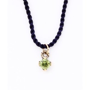 【12/24までにお届け可】Simple Stone Necklace/k18