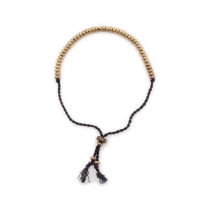 Silk&Brass Crown Bracelet