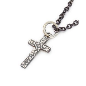 【6/20 価格改定】Paisley Small Cross Necklace/TOKYO TOMINZOKU