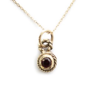【6/20 価格改定】Small Stone Native Necklace/k18（k18ゴールドチェーン）