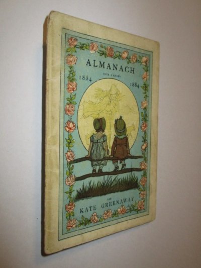 1884年,ケイト・グリーナウェイ,度年鑑,Almanack,絵本