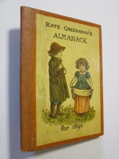 1894年,ケイト・グリーナウェイ,度年鑑,Almanack,絵本