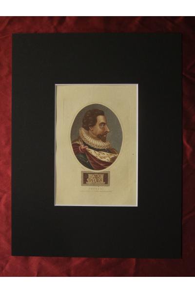 肖像画 イングランド王 ジェームズ1世