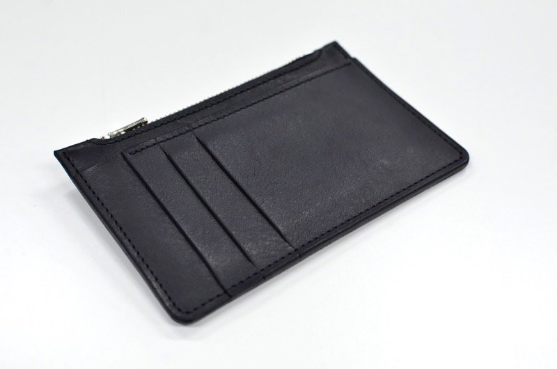 DIET BUTCHER SLIM SKIN / レザーカードホルダー - BLACK - CRACKFLOOR WEBSHOP