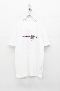 DIET BUTCHER SLIM SKIN / [BLOW] T-shirts - WHITE