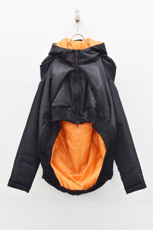 RIDDLEMMA / Balloon MA-1 Hoodie - CRACKFLOOR WEBSHOP