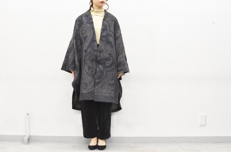 yantor HAORI KESA COATカラーブラウン